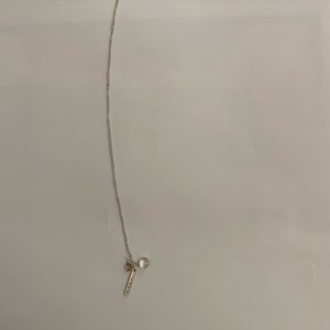 Dainty Love Silver Necklace